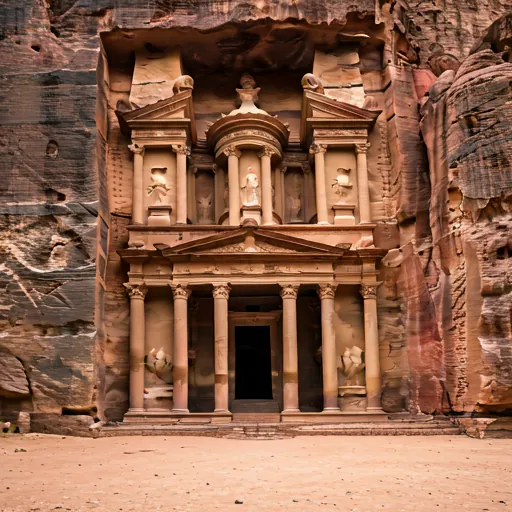 الخزنة، البتراء